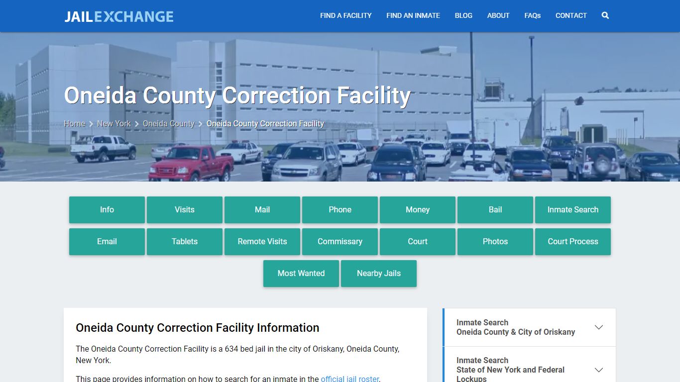 Oneida County Correction Facility - Jail Exchange